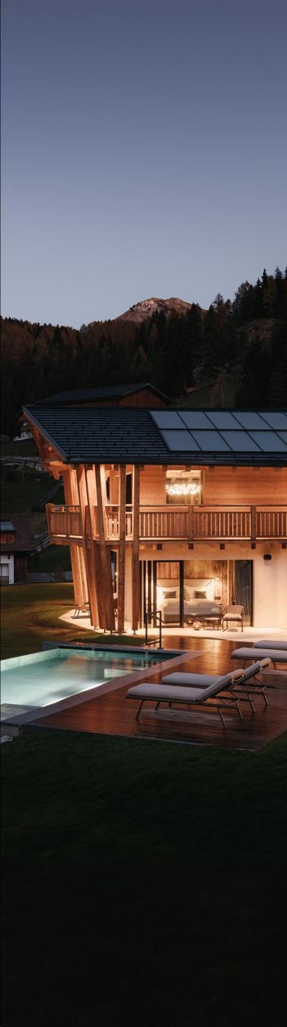 Luxury Spa Chalet Lum D'Or Selva di Val Gardena Zewnętrze zdjęcie